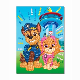 Moxy Paw Patrol Листівка "Алмазна мозаїка", арт.723412 - 1 - smarttoys.com.ua