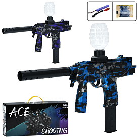 Автомат TJ-007 акум., водяні кулі, USB, 2 кольори, кор., 39,5-19,5-7,5 см. - 1 - smarttoys.com.ua