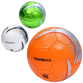 М'яч футбольний EN 3318 розмір 5, ПВХ, 2,7мм, 340-360г, 3 види, кул. - 1 - smarttoys.com.ua