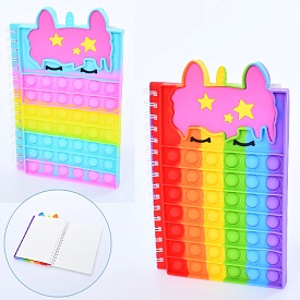 Набір для творчості FG231110012P блокнот,обклад.Pop it,лінія,спираль/пружина,2кольори,кул.,16-23-2,5 - 1 - smarttoys.com.ua