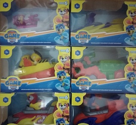 Фігурки Щенячий патруль в машинках, в коробці - 1 - smarttoys.com.ua