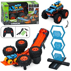 Джип 333-TS251401 радіокер.2,4G, акум., гум. колеса, оберт.360,пускова установка,USB,кор.,43-23-25см - 1 - smarttoys.com.ua