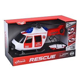 Гелікоптер WY105B 1:10, 32см, пожежний, звук, світло, рухливі деталі, лебідка, на бат-ці, в кор. - 1 - smarttoys.com.ua