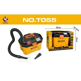 Набір інструментів T055 пилосос-чемодан, звук, рух. дет., насадки, на бат-ціі, в кор-ці,32-23,5-23см - 1 - smarttoys.com.ua