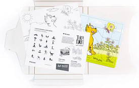 ТАКА ПАЗЛ -набір 3 в 1(червона,котик) - 3 - smarttoys.com.ua