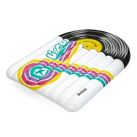 Матрац BW 43837 Disco, до 100кг, 2 повітряні камери, кор., 196-145 см. - 1 - smarttoys.com.ua