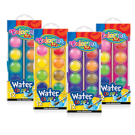 Фарби акварельні маленькі таблетки 12 кол.COLORINO - 1 - smarttoys.com.ua