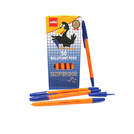 Ручка кулькова, 0,7 мм, "Corvina", 5.1 Cello (Фіолетовий) - 1 - smarttoys.com.ua