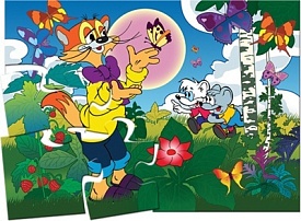 Гра-пазл "Кіт Леопольд"  12 ел. в пак. - 2 - smarttoys.com.ua