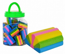 Гумка TK-50821 фігурна "Веселка" в банці (28/1280/1344) (ТІКІ) - 1 - smarttoys.com.ua