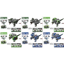 Динозавр KL102AB-103AB-104AB транспорт-рухливі деталі, 6 видів, муз., світло,бат.,кор.,27,21,5-11см. - 1 - smarttoys.com.ua