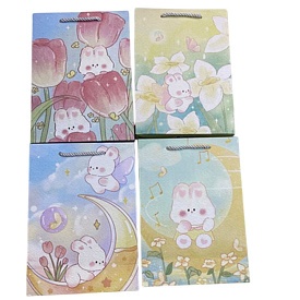 Пакет подарунковий паперовий S "Bunny" 17*24*8см., R91351-S - 1 - smarttoys.com.ua