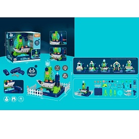 Набір з фігурками LM1002-A парк розваг/атракціон,рух.деталі,шурупов.,викрутка,фігурки 3шт.,муз.,бат. - 1 - smarttoys.com.ua