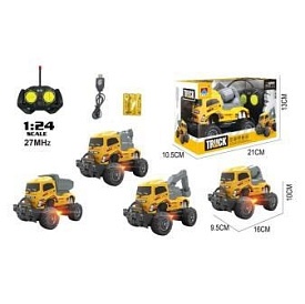 Р.К.Будтехніка на великих колесах CQ-222-1A акум.USB.світ.4в.кор.21*10,5*13 - 1 - smarttoys.com.ua