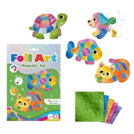 200298 Магнітний набір для творчості з фольгою «Домашні улюбленці» - 1 - smarttoys.com.ua