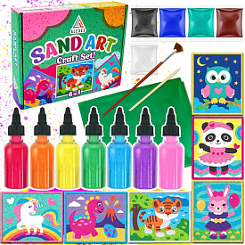 Дитячий набір для творчості Картина з піску в пляшках Sand Art 6 в 1 - 1 - smarttoys.com.ua