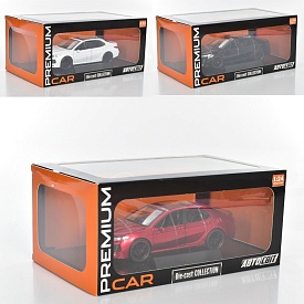 Машина AP-1787 АвтоСвіт, мет., інерц., гум.колеса, 3 кольори, муз., світло,бат.-таб.,кор.,28-13-17см - 1 - smarttoys.com.ua