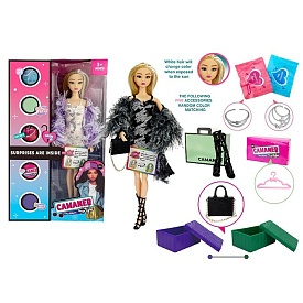 Лялька KQ200A (30шт) 29см, шарнірна, аксесуари-сюрприз (прикраси, взуття, сумка), 2 види, в кор-ці, 18,5-31,5-6см - 1 - smarttoys.com.ua