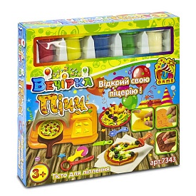Тісто для ліплення 7343 "Вечірка піци" (6) FUN GAME - 1 - smarttoys.com.ua