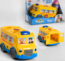 Автобус 7511 (12) "Play Smart","Розумник", на батарейках, підсвічування, режим навчання, російська озвучка, в коробці  - 1 - smarttoys.com.ua