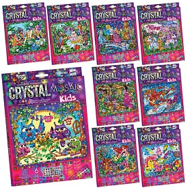 Набір креативної творчості "CRYSTAL MOSAIC KIDS", CRMk-01-01,02,03,04...10 ДАНКО ТОЙС  - 1 - smarttoys.com.ua