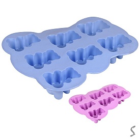 Форма силікон для кексів "Барні" 7шт/л 26*23*3 см MH-3405 - 1 - smarttoys.com.ua