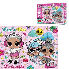 Гра-головоломка. Набір пазлів L.O.L Surprise! Lets Be Friends, 30 елементів - 1 - smarttoys.com.ua