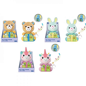 Гра 1949-3-5-6 тварина,сторінка книги при русі звуки тварин,плюш(голова)3 види,муз.,світло,бат.,кор. - 1 - smarttoys.com.ua