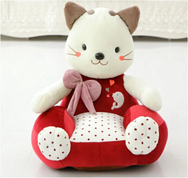 М`яке крісло "Котик" B 34631 (12) розмір 48х45 см, глибина сидіння 28 см - 1 - smarttoys.com.ua