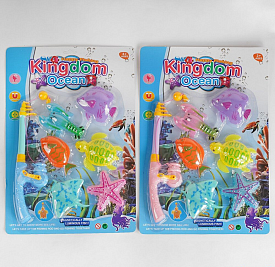 Риболовля магнітна 880 (72/2) 2 види, зі світлом, на листі - 1 - smarttoys.com.ua