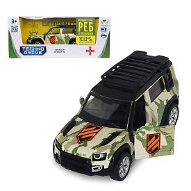 Автомодель серії "Шеврони Героїв" – LAND ROVER DEFENDER 110 – "3 ОШБр" - 1 - smarttoys.com.ua