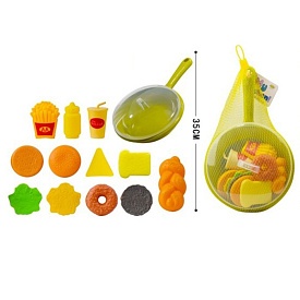 Продукти RM221-2 сковорідка, фаст-фуд, солодощі, сітка, 19-35-9 см. - 1 - smarttoys.com.ua