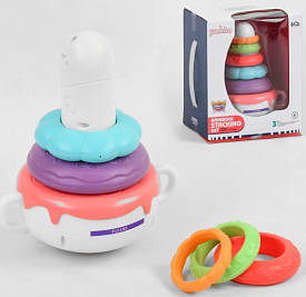 Пірамідка RT 663 (36) звук у коробці  - 1 - smarttoys.com.ua