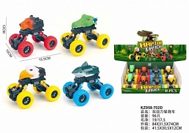 Іграшка №KZ958-701D позашляховик "Raptor Truck" голова динозавра (12 * 10 * 15.5) см в уп.8шт 4цв - 1 - smarttoys.com.ua