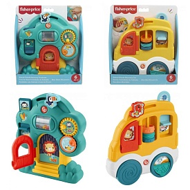 Інтерактивна дошка "Веселі тваринки" Fisher-Price (в ас.) - 1 - smarttoys.com.ua