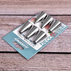 Насадки для кондитерського шприца/мішка 6пр/наб 10*13см R89493 - 1 - smarttoys.com.ua