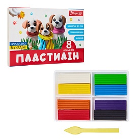 Пластилін 1Вересня, 8 кол., 160г "Classic" - 1 - smarttoys.com.ua