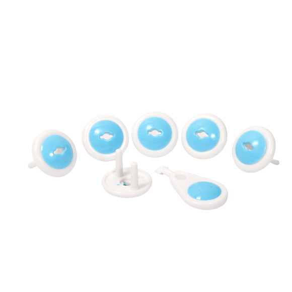 Рк 948 Заглушки на розетки (6 шт) з захисним ключем - 2 - smarttoys.com.ua