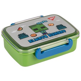 Контeйнер Yes "Minecraft" 420 мл, зелено-сірий - 1 - smarttoys.com.ua