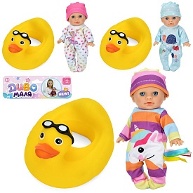 Пупс YL2517K-B-DM-UA 17см, круг-качка 14-11,5-8см, 3 види, у пакеті, 20-27-8см - 1 - smarttoys.com.ua