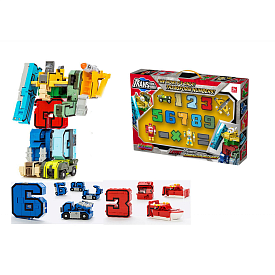 Цифри - трансформери в наборі - 1 - smarttoys.com.ua