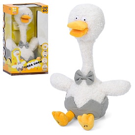 М'яка іграшка 933-317E гусак, 37см, запис, музика, рухливий/танцює, плюш, бат.,кор.,22-38-19см - 1 - smarttoys.com.ua