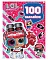 100 наклейок. ТМ "L.O.L. SURPRISE!" (рожева) - 1 - smarttoys.com.ua