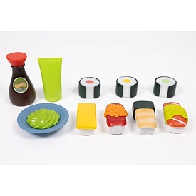 Ігровий набір 111-90186-A020 суші, роли, продукти, посуд, 21 дет., кор., 15-23-5 см. - 1 - smarttoys.com.ua