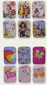 Скринька метал CEL-64 (50уп за 12шт) 18 видів, на брелоку, в пак.6*3*2см - 1 - smarttoys.com.ua