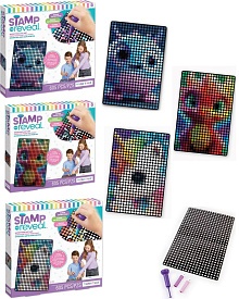 Набір для творчості "Штампуй та проявляй" (1 плакат в асортименті) - 1 - smarttoys.com.ua