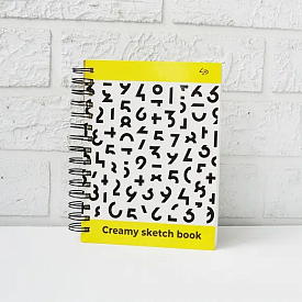 Блокнот TM 4Profi "Cremy sketch book" two, А5 - 1 - smarttoys.com.ua