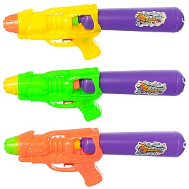 Водяний пістолет M 5938 розмір середній, 3 кольори, кул., 28-11-4 см. - 1 - smarttoys.com.ua