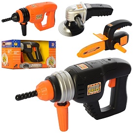 Набір інструментів 1166ACB 3 види, бат., кор., 28-15-11,5 см. - 1 - smarttoys.com.ua