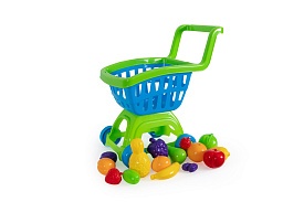 Іграшка дитяча "Вiзочок з фруктами " арт 213 /1Бамсик - 1 - smarttoys.com.ua